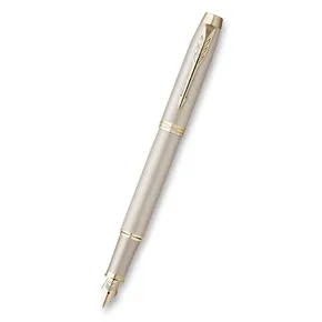 Parker IM Monochrome Champagne plniace pero hrot M
